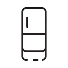 Desk Eraser Office Line Icon