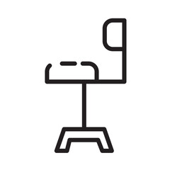 Esk Chair Office Supplies Line Icon