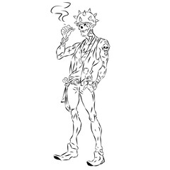 Zombie cool and bull