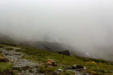 trail up Sgurr Alasdair, Isle of Skye