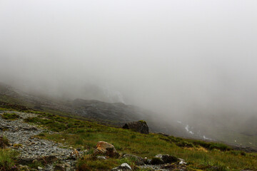 trail up Sgurr Alasdair, Isle of Skye