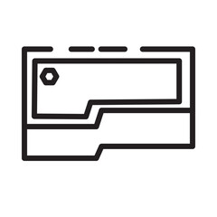 Grill Meat Steak Line Icon