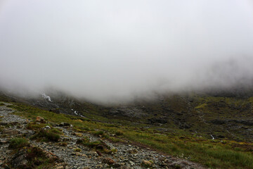 trail up Sgurr Alasdair, Isle of Skye