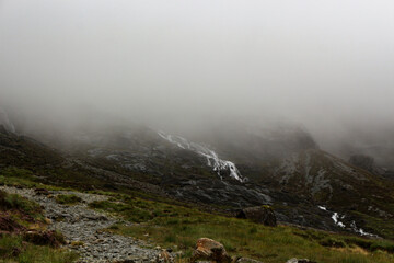 trail up Sgurr Alasdair, Isle of Skye