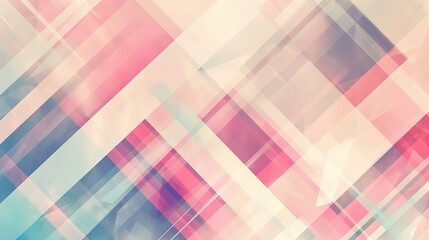 retro vintage abstract background geometric shape spot line, Generative Ai
