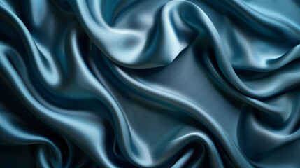 Obraz premium Luxurious purple silk fabric background with a smooth, elegant drape