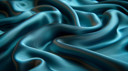 Obraz premium Luxurious purple silk fabric background with a smooth, elegant drape