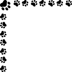 Obraz premium Cat Paw Corner