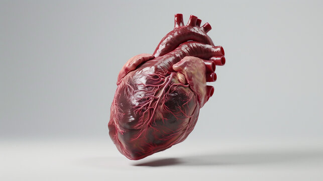 human heart anatomy 3d visualisation.