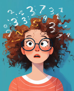 a student confused about mathematics, school anxiety and study struggles. revising for exams.