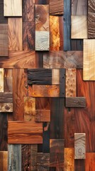 Wood grain pattern displayed in a variety of colors. Colorful texture concept