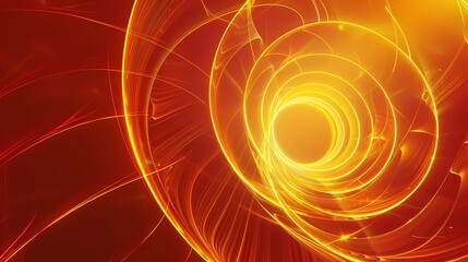 Digital technology blue spiral flowing lines poster background