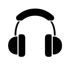 headphones isolated on white