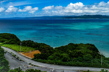 沖縄・古宇利島の風景