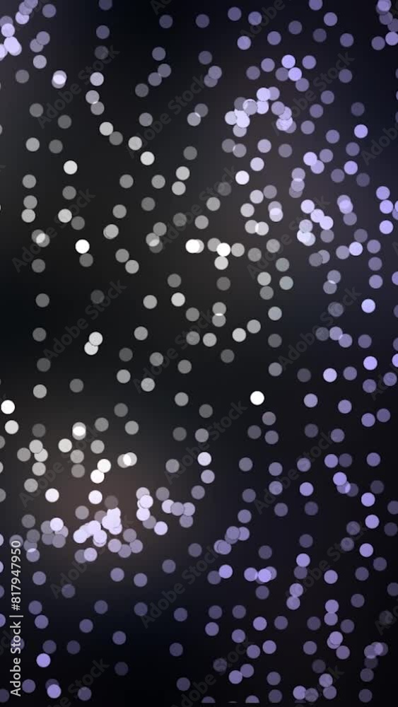 Poster motion graphics background with shapes and particles. abstract sparkling animated background. infini