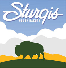 Sturgis South Dakota with beautiful views