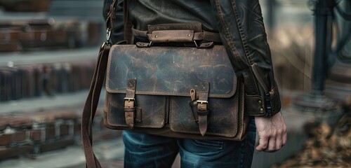 person on the bridge