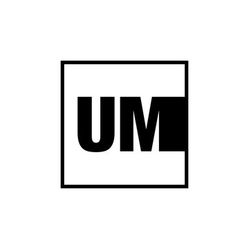 UM letters square icon