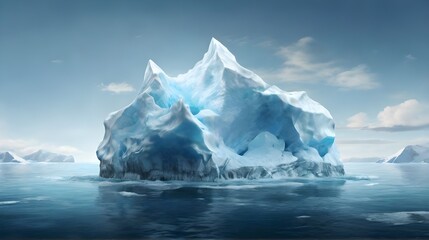 iceberg in polar regions Generative Ai 