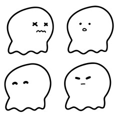 Adorable Jellyfish Illustrations | Cute Hand Drawings | For Creative Projects | Minimalist Design