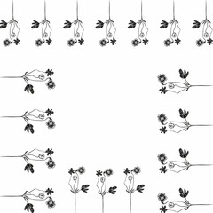  Digital paper, heart paper, seamless paper, seamless pattern, boho, boho pattern, paper