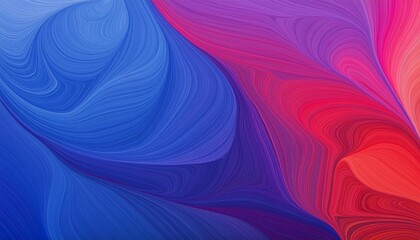 horizontal artistic colorful abstract wave background with royal blue moderate pink and very dark...