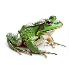 Fototapeta premium Photo of Frog, Isolate on white background