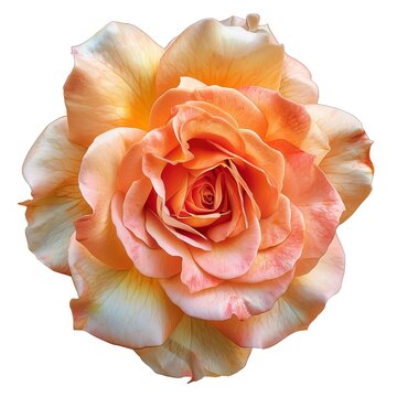 Photo of Rose, Isolate on white background