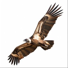 Obraz premium Photo of Vulture, Isolate on white background
