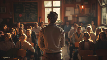 College students engaging in a debate club meeting to showcase critical thinking and public speaking skills in education