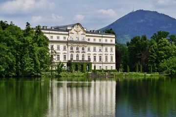 Schloss Leopoldskron im Sommer, Salzburg, &Ouml;sterreich