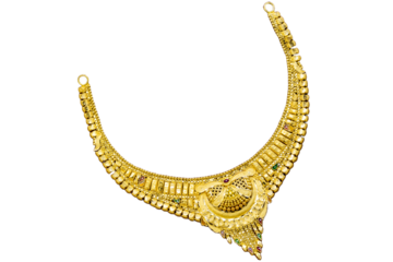 Gold Jewellery Necklace