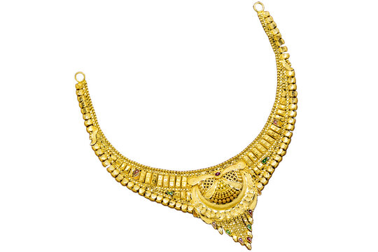 Gold Jewellery Necklace