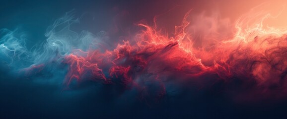 Fototapeta premium Technology Abstract, Digital Cloud Computing, Technology Abstract Background