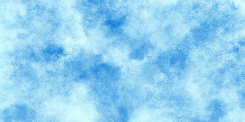 watercolor abstract grunge blue paper texture painting background, Natural and cloudy fresh blue sky background, shiny and soft sky blue watercolor texture, blurred and grainy Blue powder explosion.