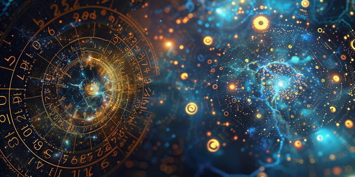 starry night sky zodiac astronomy astrology tarot psychic background