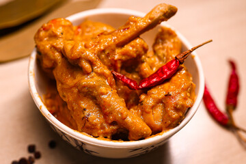 Shahi Chicken Korma with Indian spices