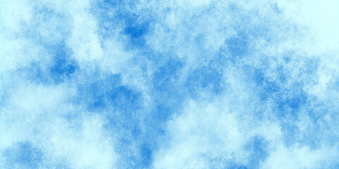 watercolor abstract grunge blue paper texture painting background, Natural and cloudy fresh blue sky background, shiny and soft sky blue watercolor texture, blurred and grainy Blue powder explosion.