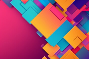 abstract background with squares