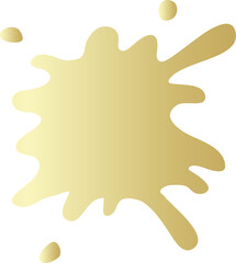 Golden speech bubble icon, chat, talk, messenger