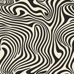 Obraz premium Design an Abstract Pattern that captures the essence of optical illusions