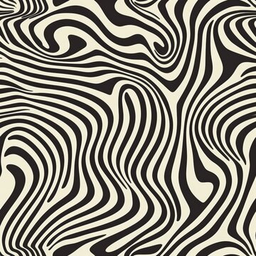 Design an Abstract Pattern that captures the essence of optical illusions