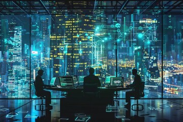 Fintech discussion over documents