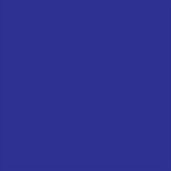 Obraz premium a blue wall with a clock on it. The color is so vibrant and rich that it almost appears to be a solid color, giving the impression of a clear, cloudless sky. 