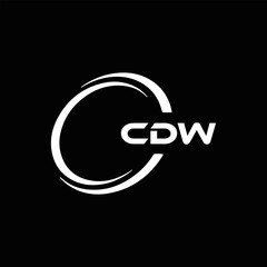 CDW logo. C D W design. White CDW letter. CDW, C D W letter logo design. C D W letter logo design in FIVE, FOUR, THREE, style. letter logo set in one artboard. C D W letter logo vector design.
