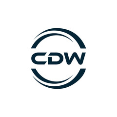 CDW logo. C D W design. White CDW letter. CDW, C D W letter logo design. C D W letter logo design in FIVE, FOUR, THREE, style. letter logo set in one artboard. C D W letter logo vector design.