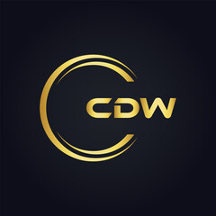 CDW logo. C D W design. White CDW letter. CDW, C D W letter logo design. C D W letter logo design in FIVE, FOUR, THREE, style. letter logo set in one artboard. C D W letter logo vector design.