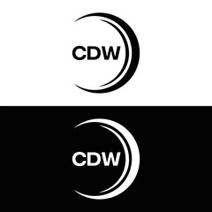 CDW logo. C D W design. White CDW letter. CDW, C D W letter logo design. C D W letter logo design in FIVE, FOUR, THREE, style. letter logo set in one artboard. C D W letter logo vector design.