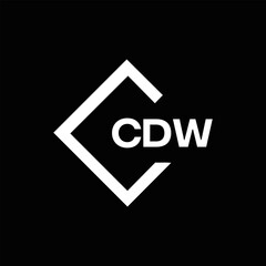 CDW logo. C D W design. White CDW letter. CDW, C D W letter logo design. C D W letter logo design in FIVE, FOUR, THREE, style. letter logo set in one artboard. C D W letter logo vector design.