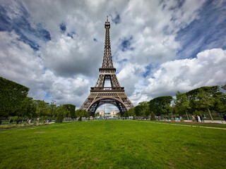 The Eiffel Tower in Paris, France